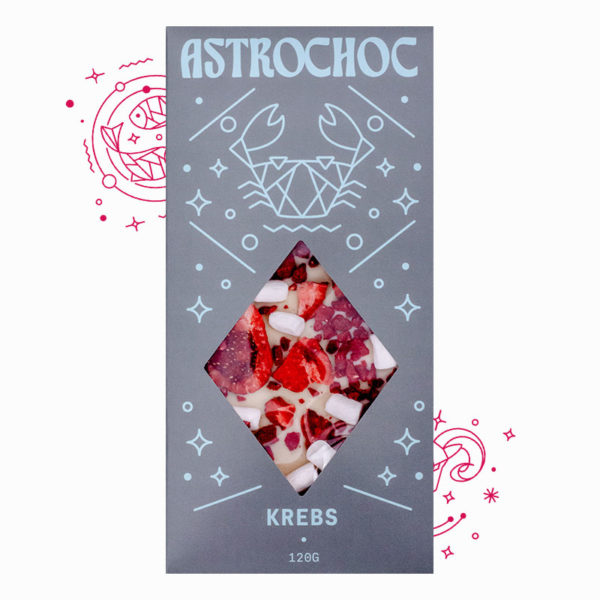 Astrochoc Schokolade - Sternzeichen Krebs