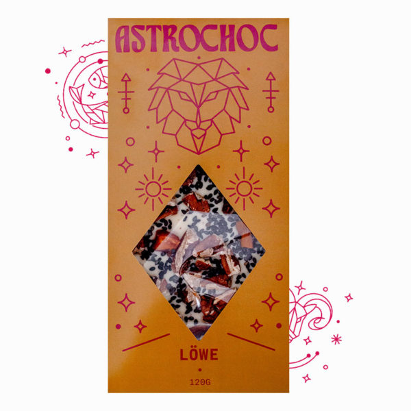 Astrochoc Schokolade - Sternzeichen Löwe